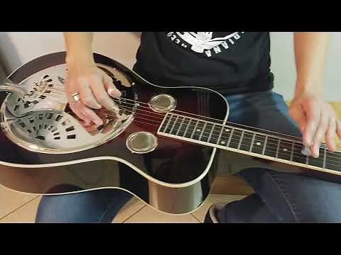 Recording King RR-60-VS Dobro Resonator Guitar