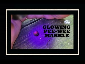 Town Dump Archaeology - Digging Vintage Marbles - Glowing Pee-Wee Marbles - Bottle Digging - Toys