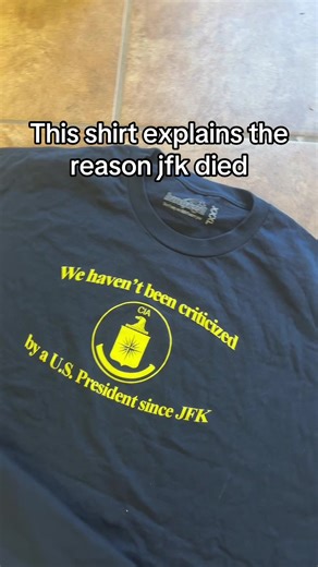 🗣️ #funnytshirts #cia #jfk