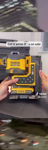 DEWALT 12V MAX Laser Level #dewalt #laser #carpentry #carpentrylife #powertools