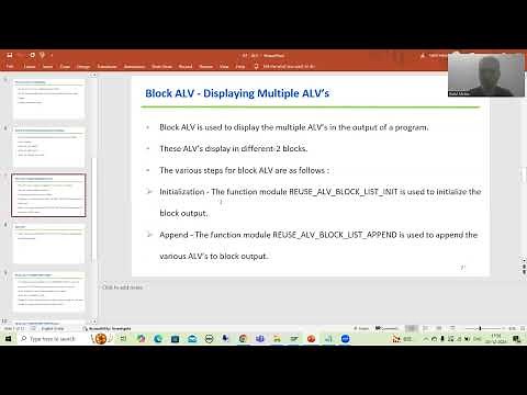 18 - ALV - Block ALV - Displaying Multiple ALV's Part3