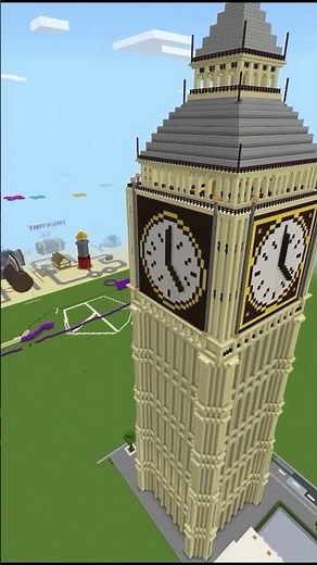 Minecraft Big Ben 😃