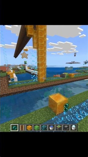 Minecraft Science update: Bedrock Ender Pearl Upgrades #minecraftshorts #minecraft #gaming