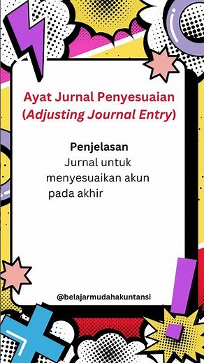 AYAT JURNAL PENYESUAIAN #accounting #akuntansi #akuntansidasar #istilahakuntansi