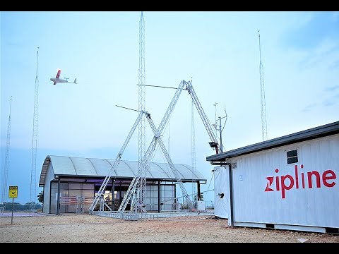 Zipline is designing an autonomous drone-based logistics network.