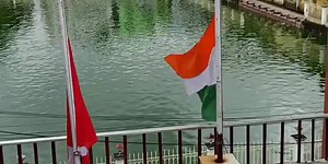 3K views · 489 reactions | Tripura: National flag was hoisted at the CPI(M) Tripura State office by CC member Com Bijan Dhar along with the Red Flag being hoisted by Tripura State Secretary Com. Gautam Das. | Communist Party of India (Marxist) | Facebook