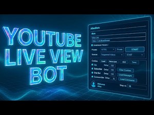 YouTube Live Views 💯 How To Online View Bot ✅