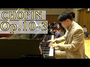 ショパンエチュード10-3「別れの曲」/Chopin etude 10-3