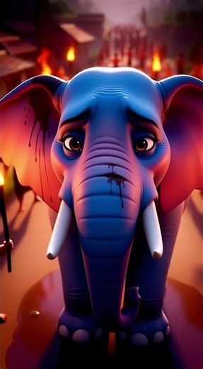 The Elephant Came to the Village… Everyone Was Afraid 🐘 | Silent Short Part 2