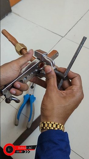 AC Copper Pipe Flaring – Clean & Professional Finish 💪
