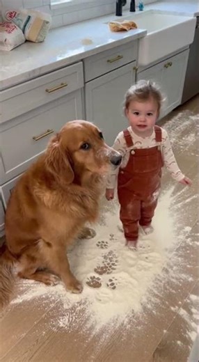 Who Made This Mess? Toddler vs Guilty Dog! 😂 #PetHumor