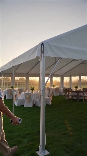 POV: Your outdoor party just leveled up 🌞 This canopy tent has REMOVABLE walls a roll-up door? YES. Sturdy, waterproof, and *so* easy to set up. Perfect for weddings, BBQs, camping—game changer! 🎉 #sohochic #weeklydeals #payday #OutdoorGatherings #PartyEssentials #TentGoals #WeddingDecor #FYP