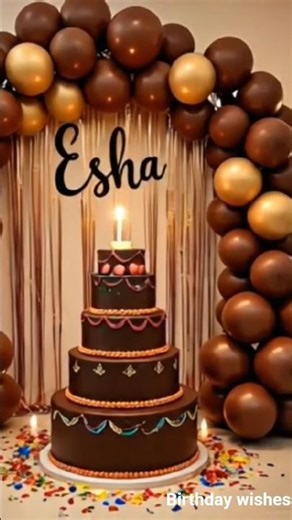 Happy Birthday To You Esha #cake #happybirthday #happybirthdaysong #birthdayesha #happybirthdayesha