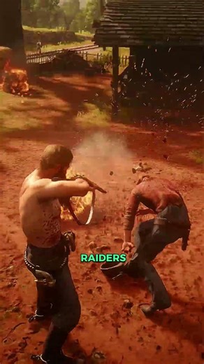 Two Raiders Beat a Man Outside the Rhodes Parlour House (RAndom Encounter) - RDR2