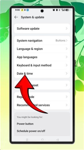 Mobile me Time Setting kaise kare || 24 Hours to 12 Hours Clock #shorts #clock #settings