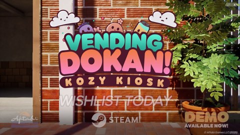 Vending Dokan - Official Trailer | Galaxies Gaming Showcase 2025