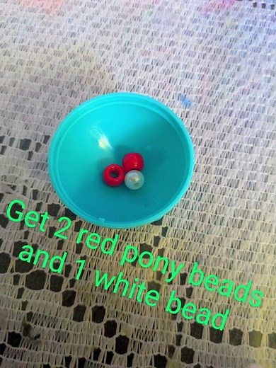 how to make a hello kitty Kandi charm