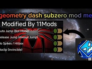geometry dash subzero mod menu
