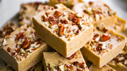 Pumpkin And Pecan Vanilla Fudge Recipe