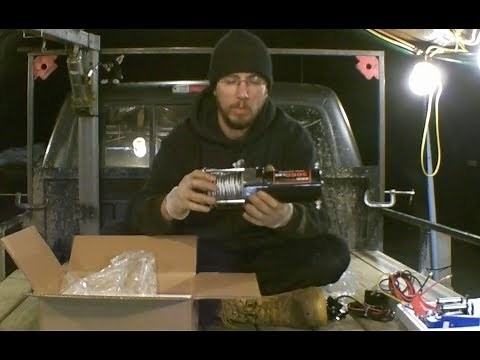 UNBOXING X-BULL 3000LBS ATV Winch with Wireless Control