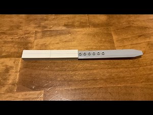 How To Build A LEGO Throwing Knife…