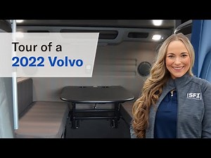 Tour of a 2022 Volvo 860 semi-truck