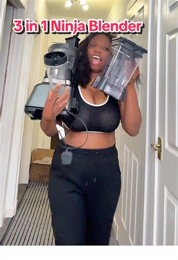 Versatile 3-in-1 Ninja Blender for Your Kitchen