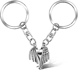 Cute Keychain for Boyfriend Funny Valentines Gifts, Matching Keychains for Best Friends Boyfriend Girlfriend, Cute Couple Gifts for Boyfriend Keychain