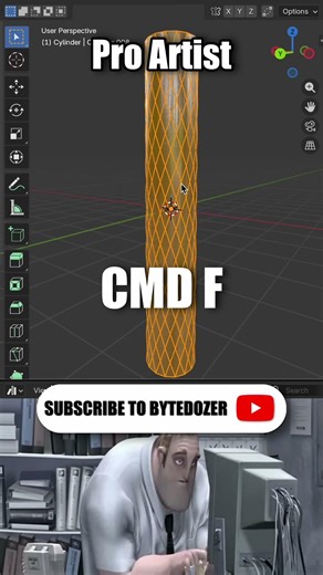 Noob vs Pro artist: Modeling a Drill Bit #blendertutorial #blender #blendercommunity #blender3d #b3d