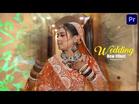 NEW WEDDING EFFECT || Free Download || In Premiere Pro