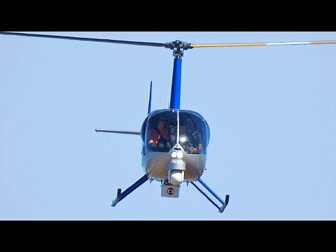 Helicopters Taking Off