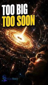 Too Big, Too Soon: Euclid Finds the Oldest Quasar Ever #science #universe #space