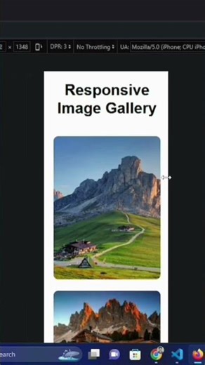 Responsive Image Gallery by html & css (Part-3). #coding #programming #webdevelopment