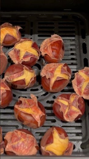 Air Fryer Chestnuts in 15 Minutes! Ultra Easy, Ultra Addictive! 🌰🔥