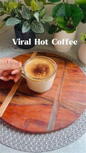Hot Coffee Recipe #shorts #coffee #viral #hotcoffee