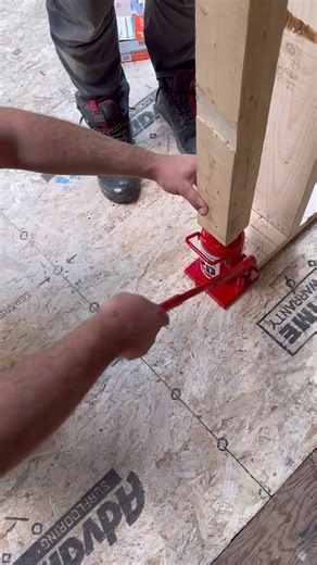 How to set a Huge LVL Beam Into Place #diy #woodworking #construction #homerenovation #realestate | Idaho Painter