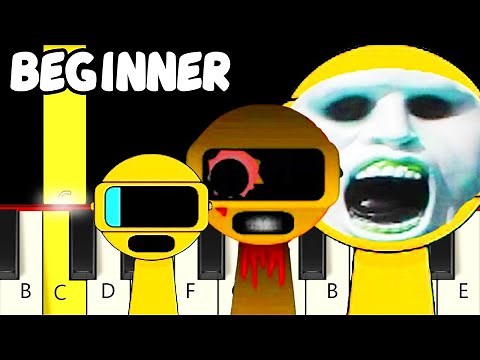 Garnold in 34 Phases (Sprunki) - Piano Tutorial