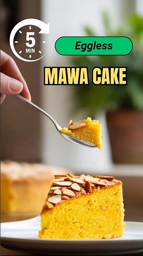 5 Minute Mawa cake Recipe | Best Eggless Cake Recipe
