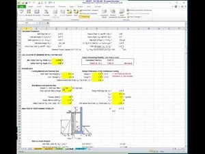 Video Presentation for Retaining Walls Excel Program