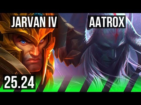 JARVAN IV vs AATROX (JGL) | Press The Attack, 36K damage | KR Master | 25.24