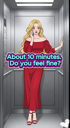 Stuck in the Elevator – Easy English Conversation for Beginners