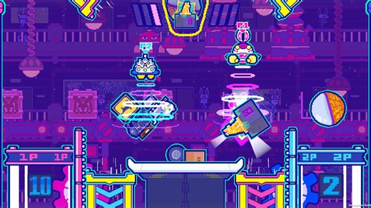 Super UFO Fighter brings competitive capsule capturing to Switch and PC in January - VideoGamer