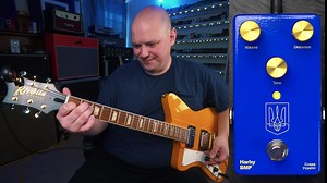 BMF Distortion/Sustainer/Fuzz Guitar Effects Pedal