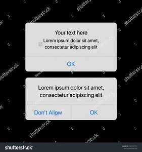 4,294 Notification window Images, Stock Photos & Vectors | Shutterstock