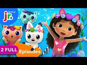 Mermaid Magic SUPER Episode 🐬✨ Gabby's Dollhouse Full Episodes | Netflix Jr - Videos For Kids