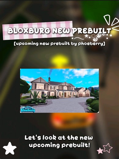 Phoeberry's New Bloxburg Prebuilt Revealed!
