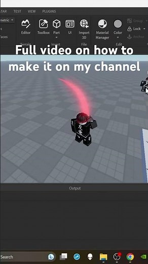 I made Gojo’s Reversal Red in Roblox! (Roblox Studio scripting) #gojo #jjk #anime #jujutsukaisen