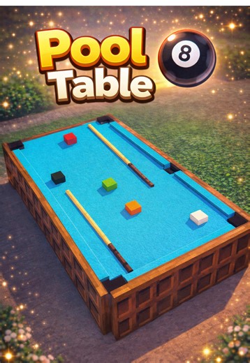 MINECRAFT Pool Table 🎱 #minecraft #minecraftbuilding #minecraftbuildingidea #minecrafttiktok #minecrafttips