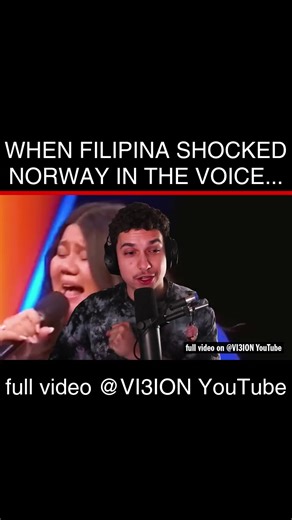 When Filipina SHOCKED Norway In The Voice...