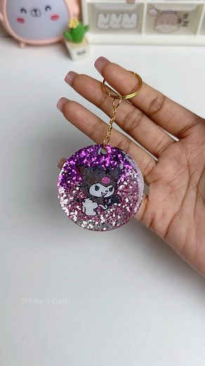 Cute Keychain DIY 💜